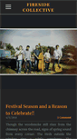 Mobile Screenshot of firesidecollectiveband.com